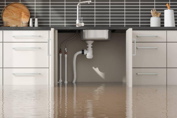 Water damage restoration process in UT